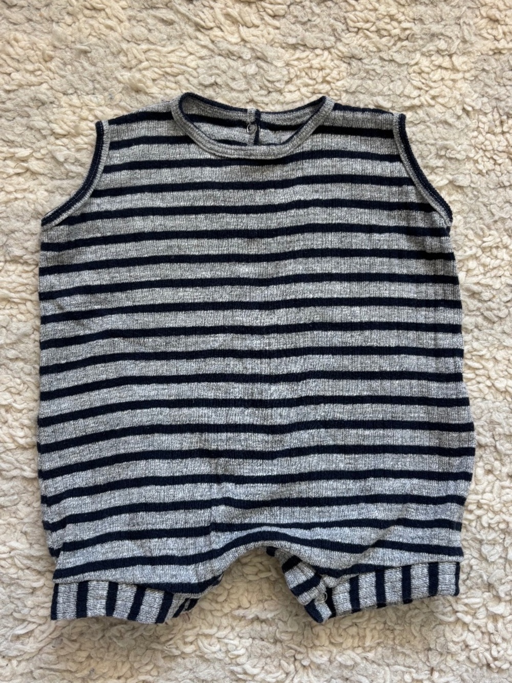 Makie Clothier Striped Onesie Bloomers Outfit Summer Cotton 3 mo